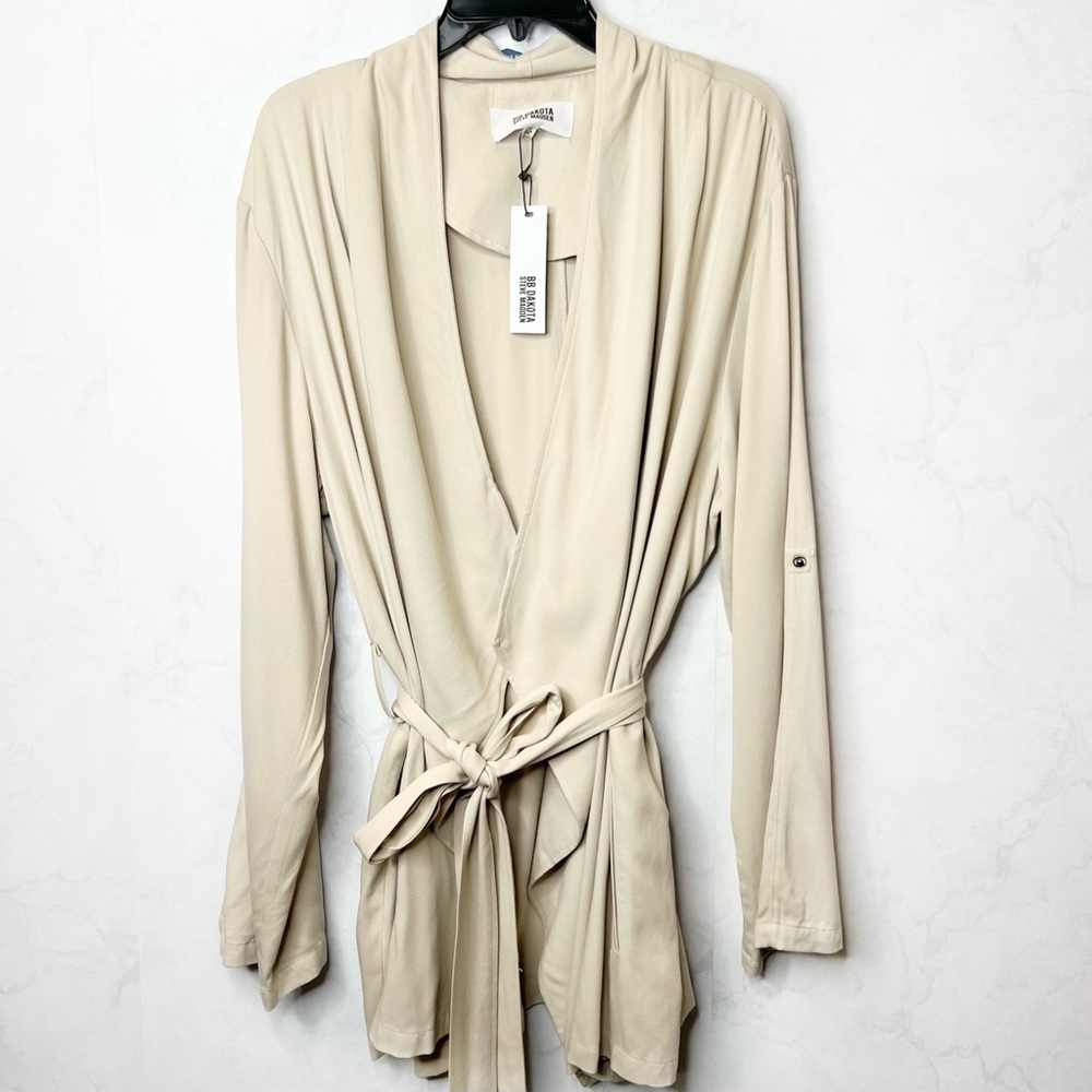 [BB Dakota] Women’s Cream Tying Cardigan